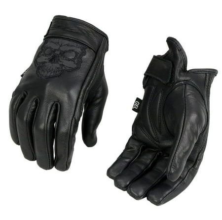 Black Leather Motorcycle Gloves: Classic Style, Unmatched Protection. Crafted from premium leather, these gloves offer superior durability, comfort, & grip for confident rides.
