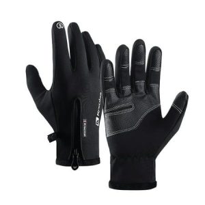 Windproof motorcycle glove options.