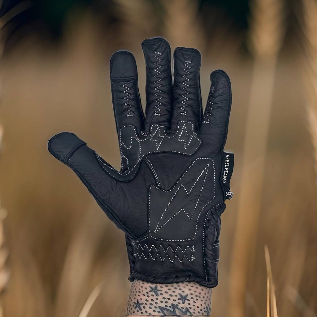 Leather Motorcycle Gloves