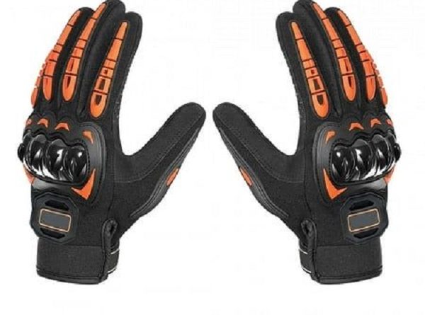 Motorcycle glove safety.