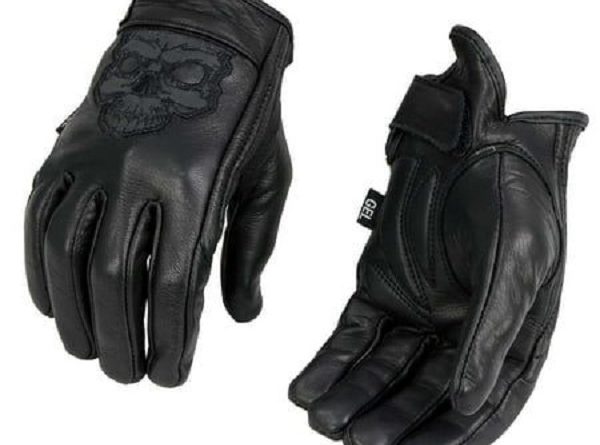 Dry leather gloves.