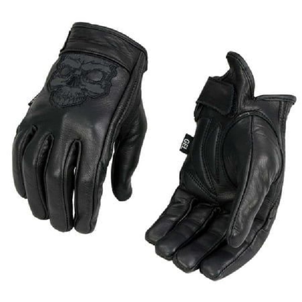 Dry leather gloves.