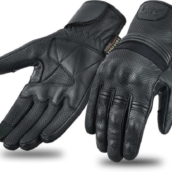  Clean motorcycle gloves.