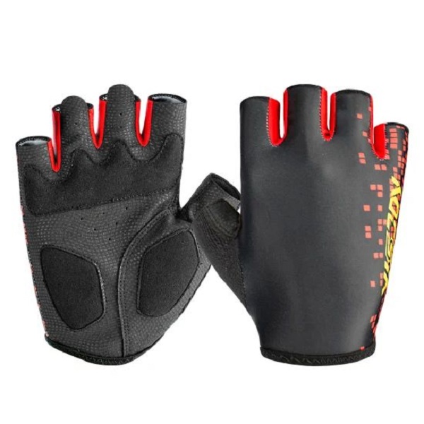 Warm motorcycle gloves.