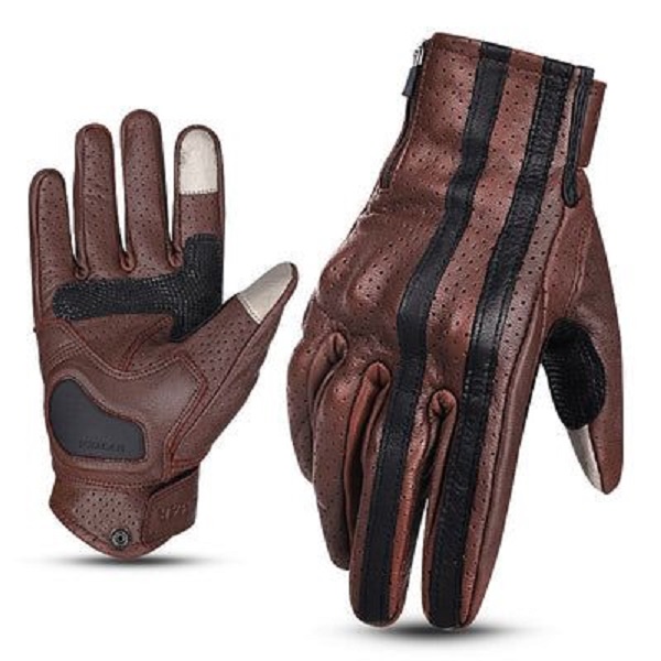 Soften leather gloves.