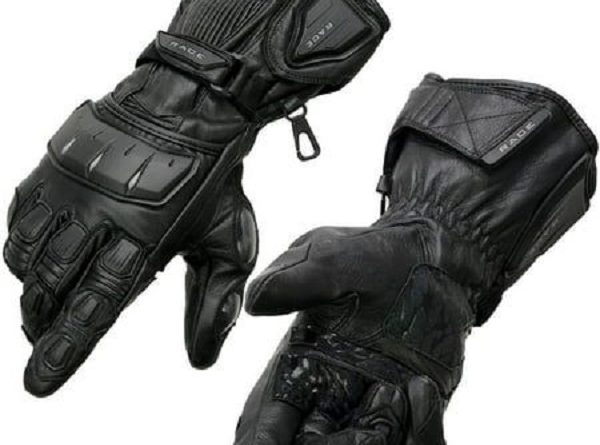 Dry leather gloves.