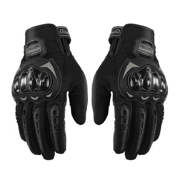 Dry leather gloves.