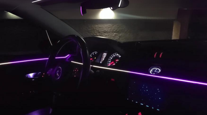 Car interior lighting kits that transform night driving